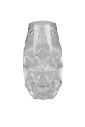 Vase - Glass Cut Geometric Small