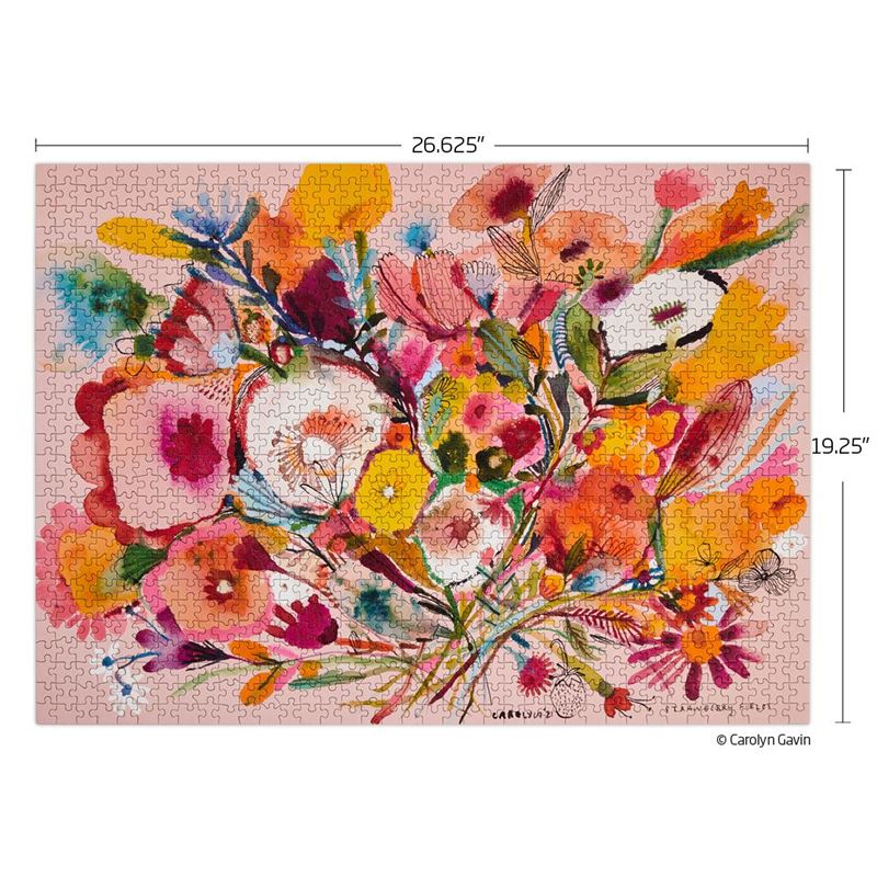 Strawberry Fields Floral 1000 Pce - Puzzle