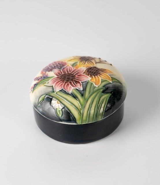 Ceramic Trinket Box - Summer Bouquet