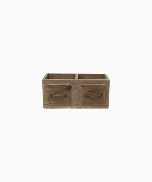 2 Part Organiser Faux Draws
