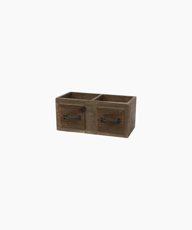 2 Part Organiser Faux Draws