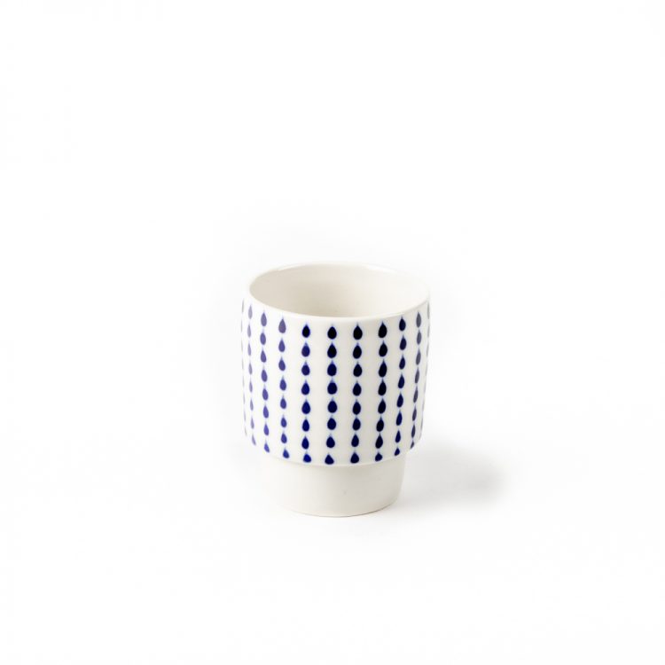 Teacup Blue & White