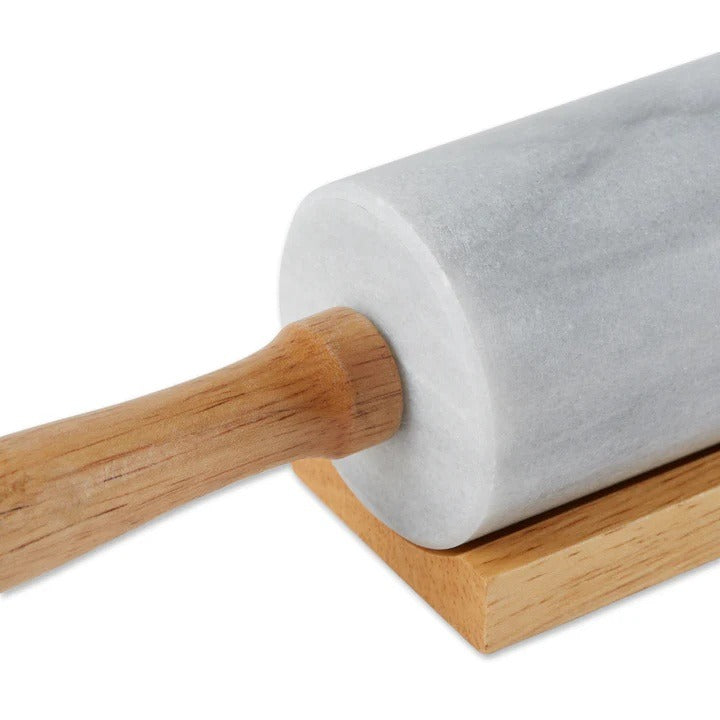 Marble Rolling Pin with Stand