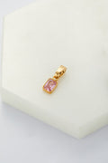 Crystal Charm - Pink