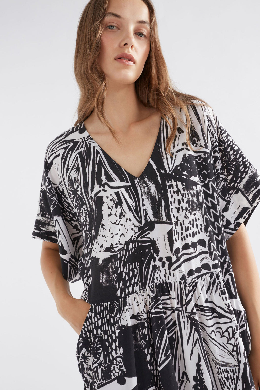 Elk Lento Dress - TROPEA PRINT