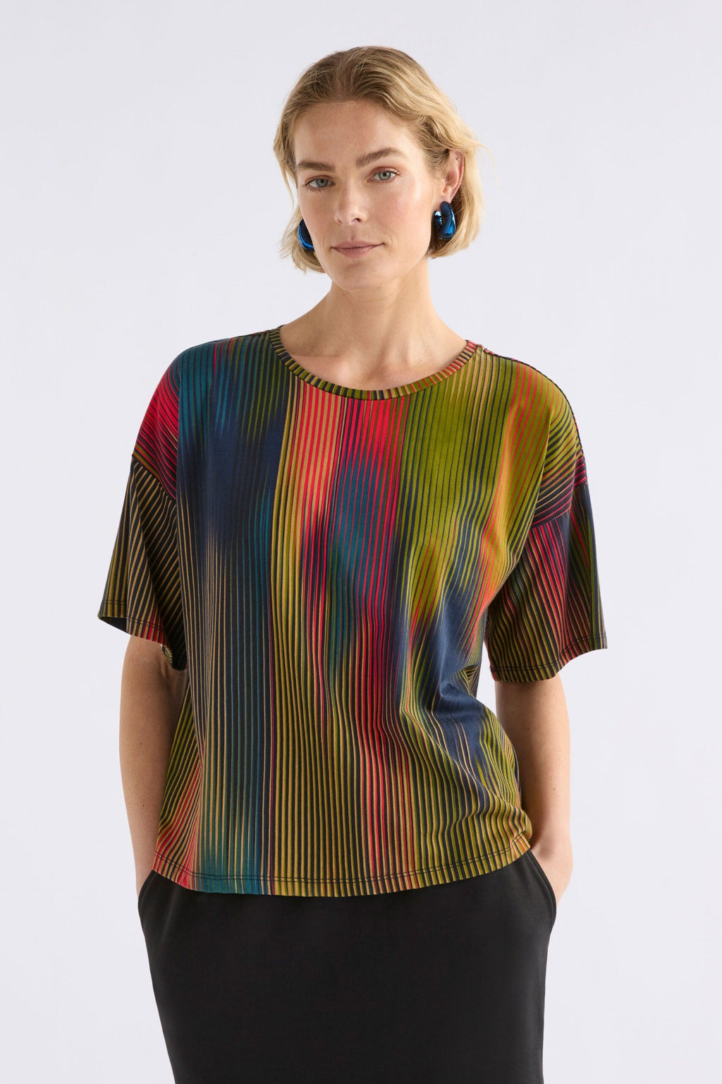 Kyla Tee - Arran Stripe Print