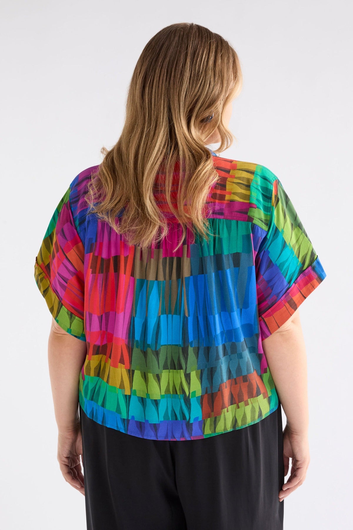 Seka Top - Lind Dark Print
