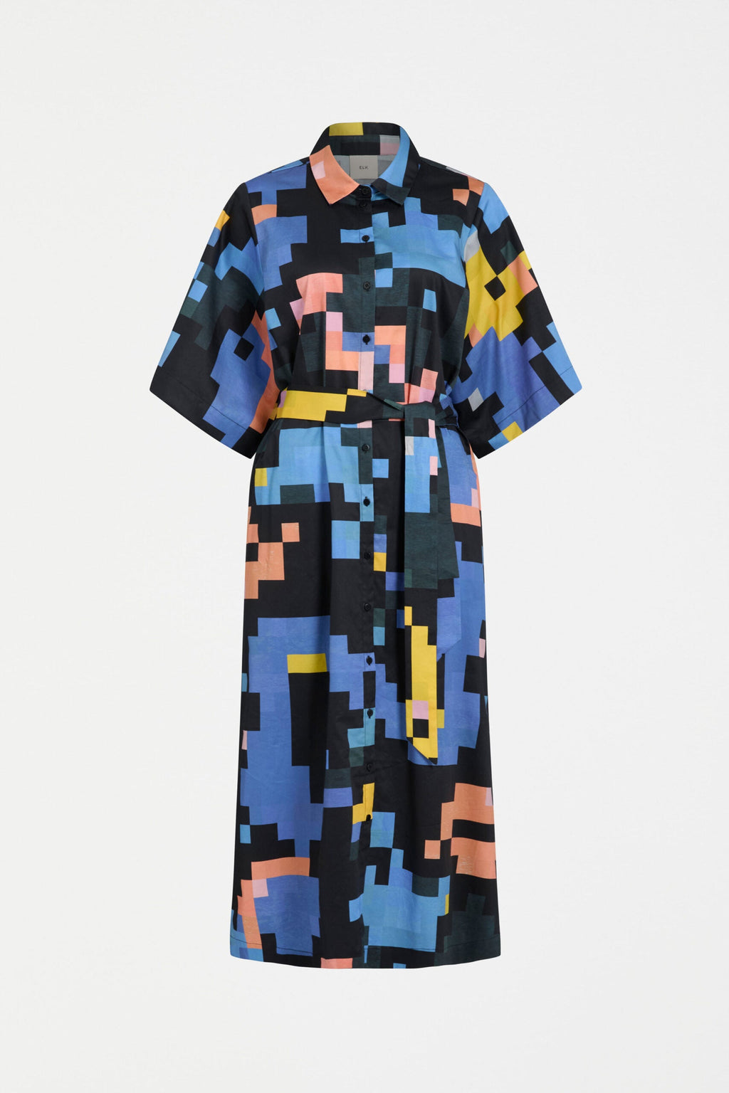 Grand Shirt Dress - LUCENT PRINT