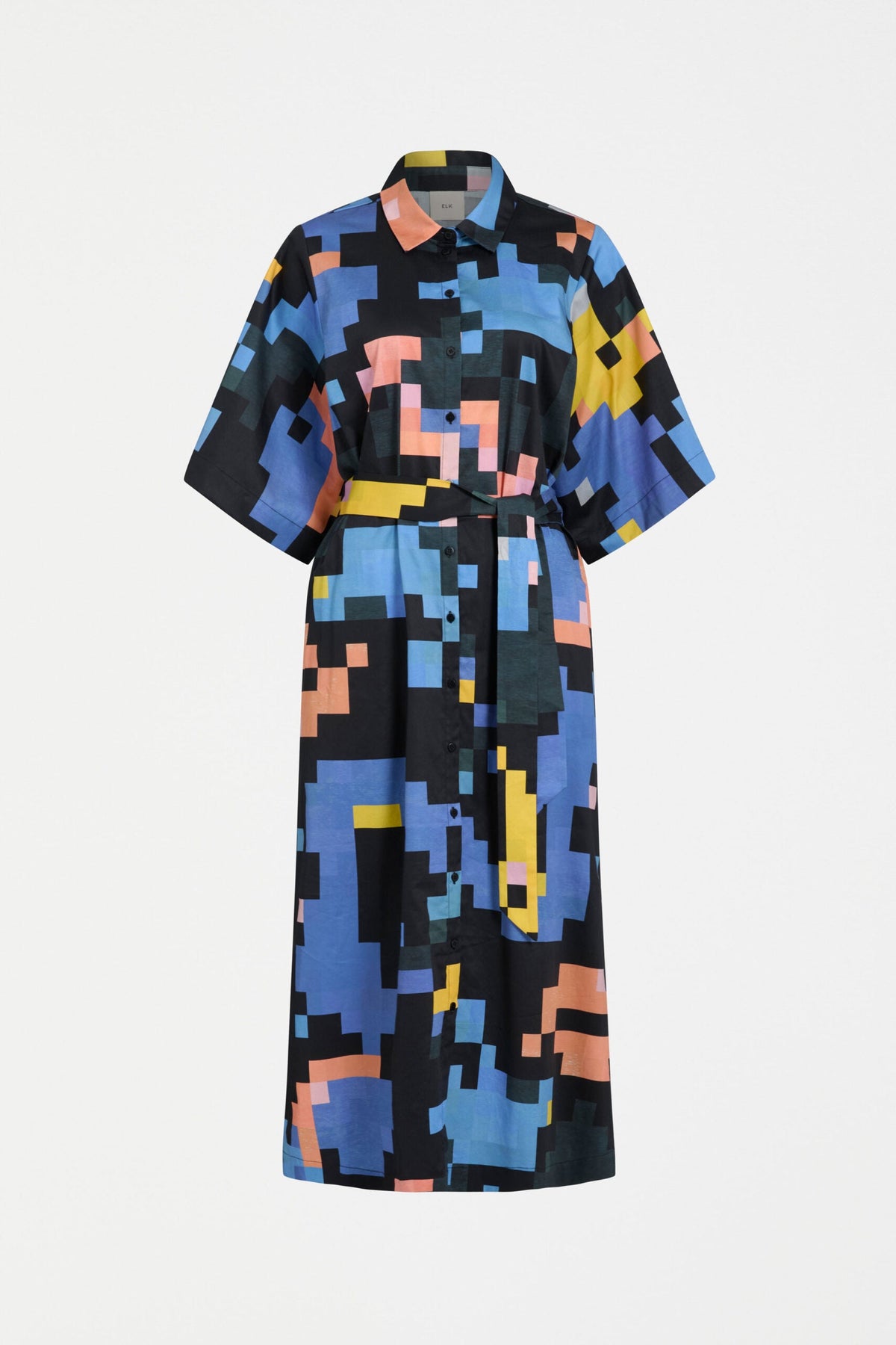 Grand Shirt Dress - LUCENT PRINT
