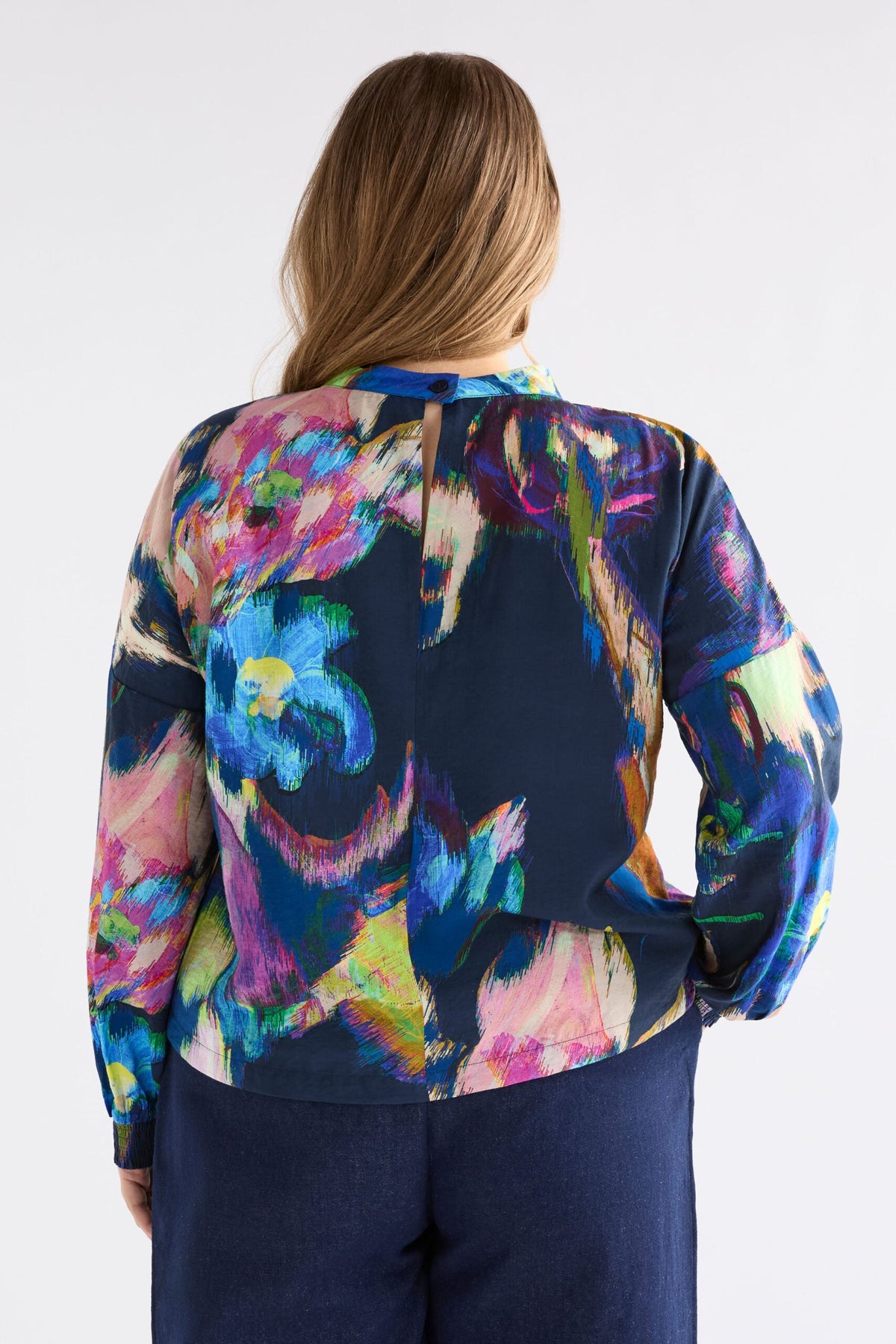 Moda Turtle Neck Top - VAARA PRINT