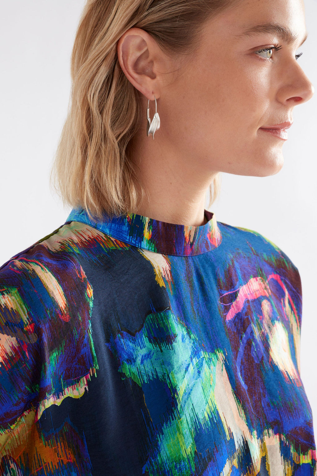 Moda Turtle Neck Top - VAARA PRINT