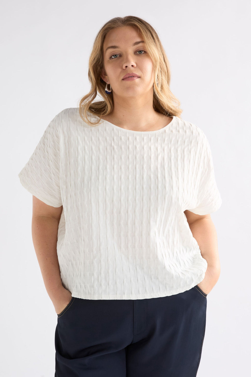 Orta Boxy Tshirt - White