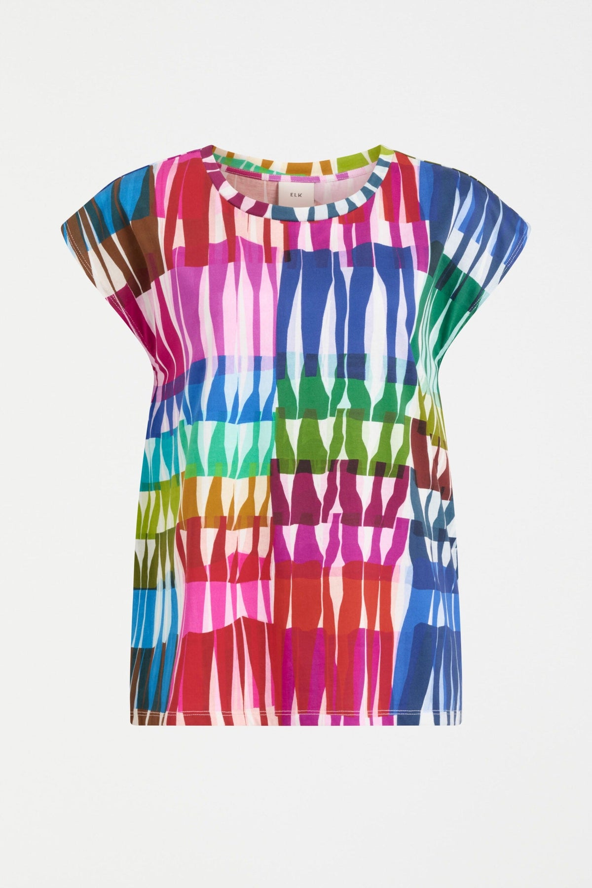 Anden Tee in Lind Light Print – Organic Cotton Printed Tee