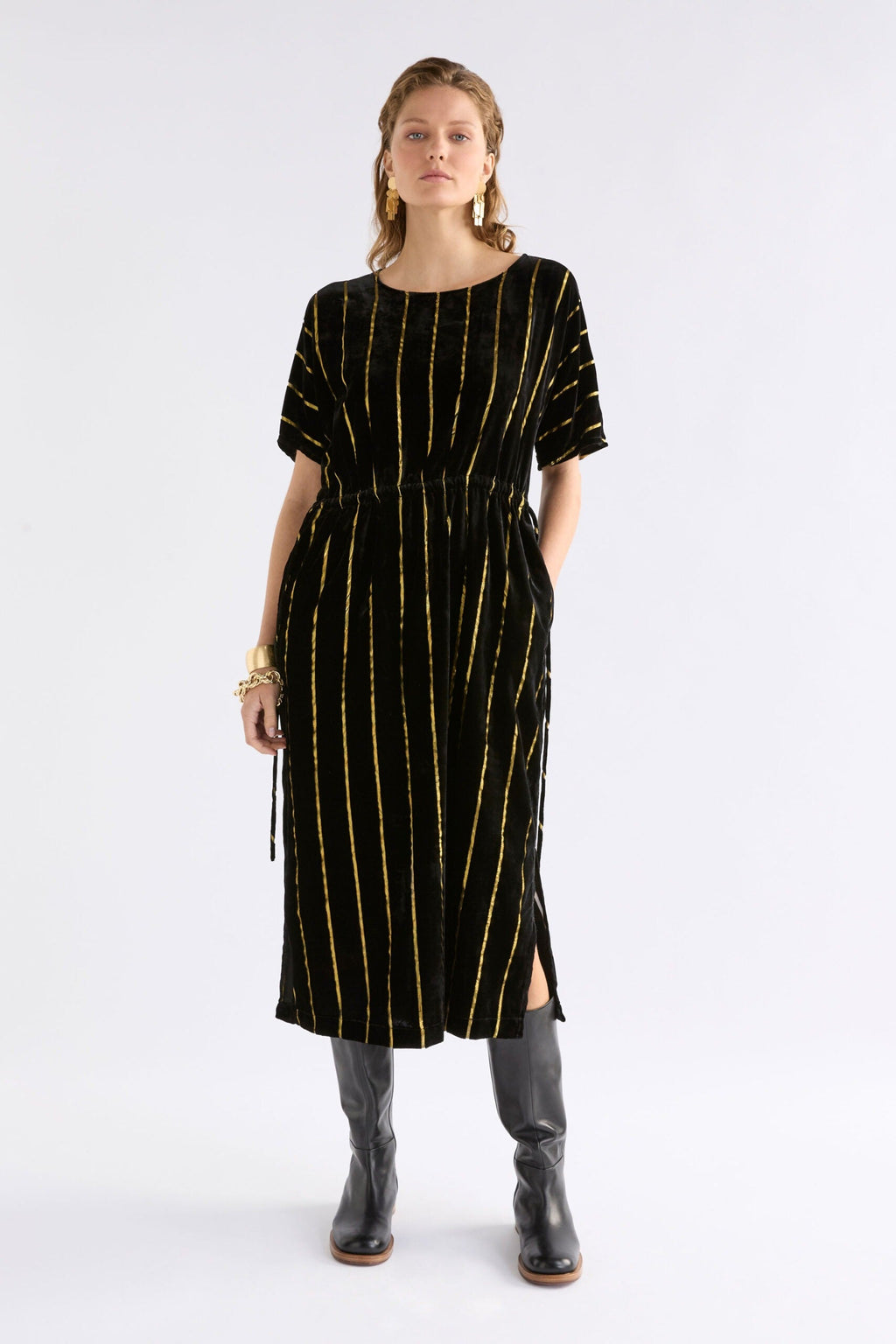 Lumii Velvet Dress