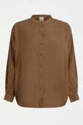Ahren Shirt - Dark Toffee