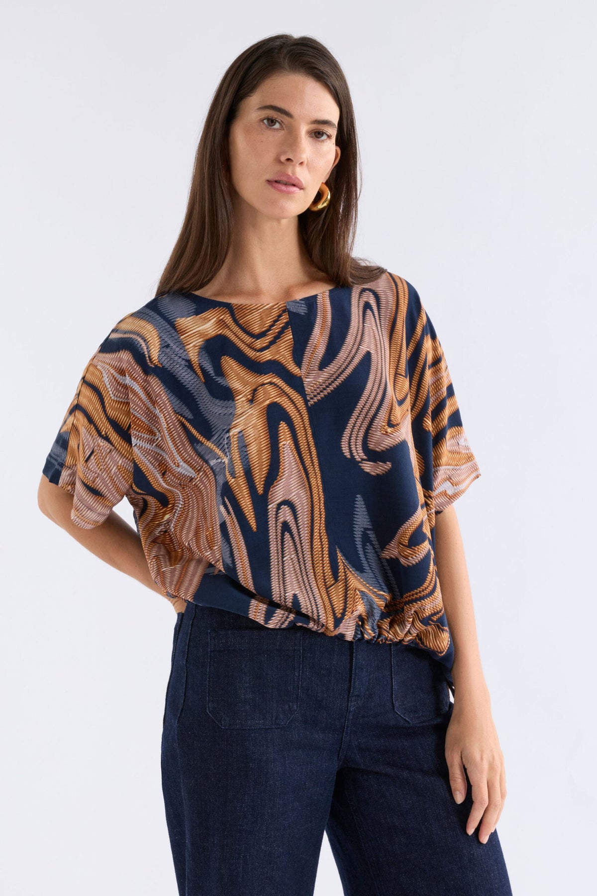 Kleur Top -Brandr Print