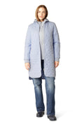 Art06 - Long Quilt Coat - Heather
