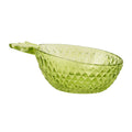Pineapple Bowl Green Glass