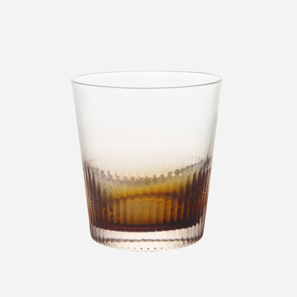 Ambretta Ridged Whiskey Glass