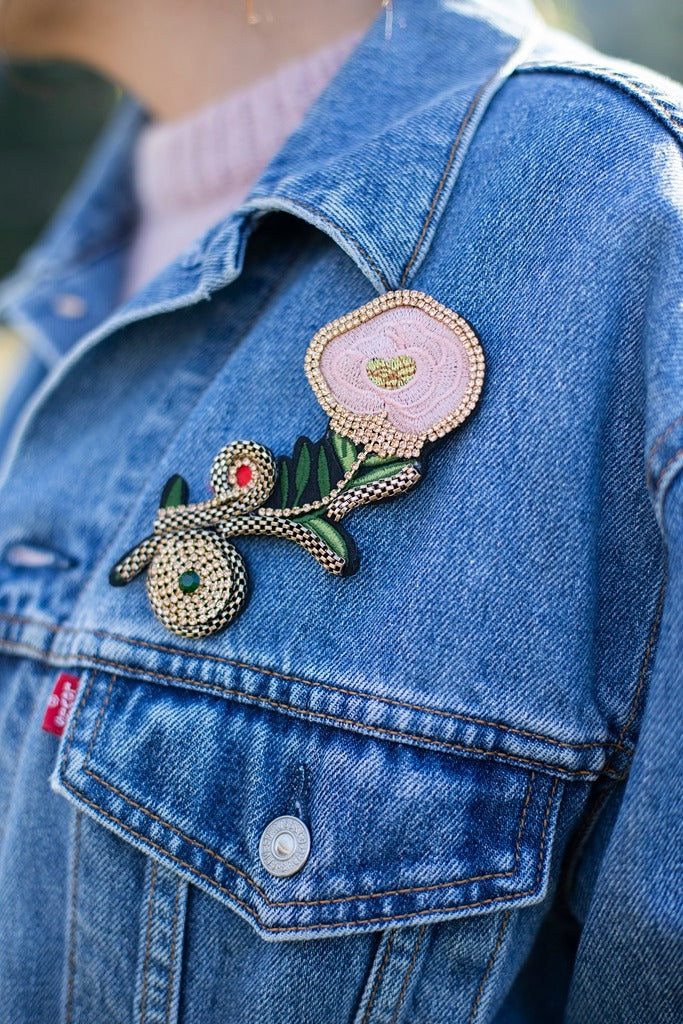 Majestic Fleur Brooch
