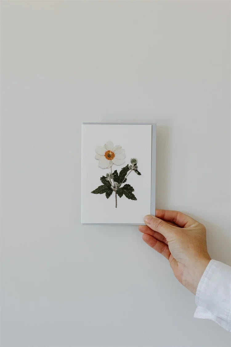 Pressed Flower Card