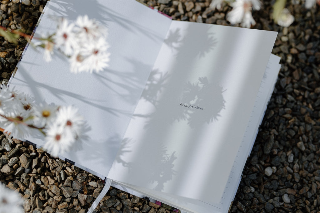 Summer Garden Lined Notebook