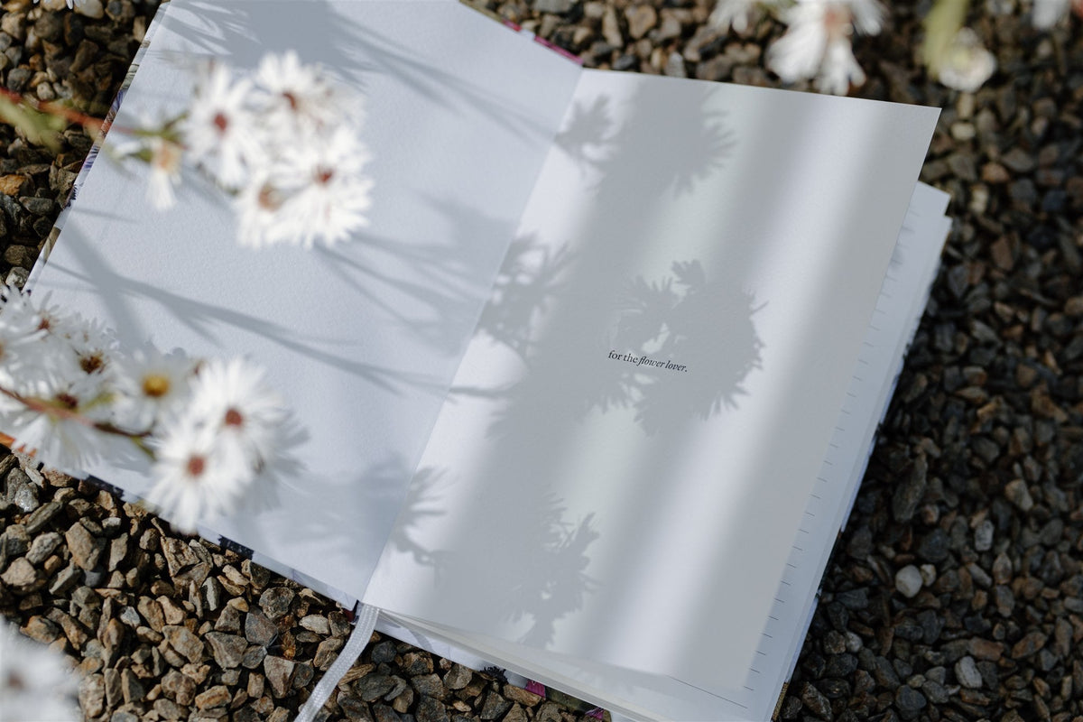 Summer Garden Lined Notebook