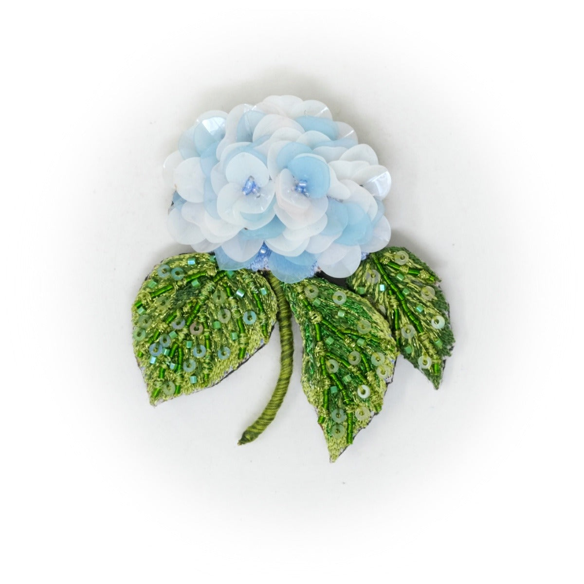 Brooch Blooming Hydrangea