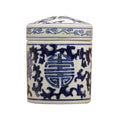 Decorative Jar - Blue & White