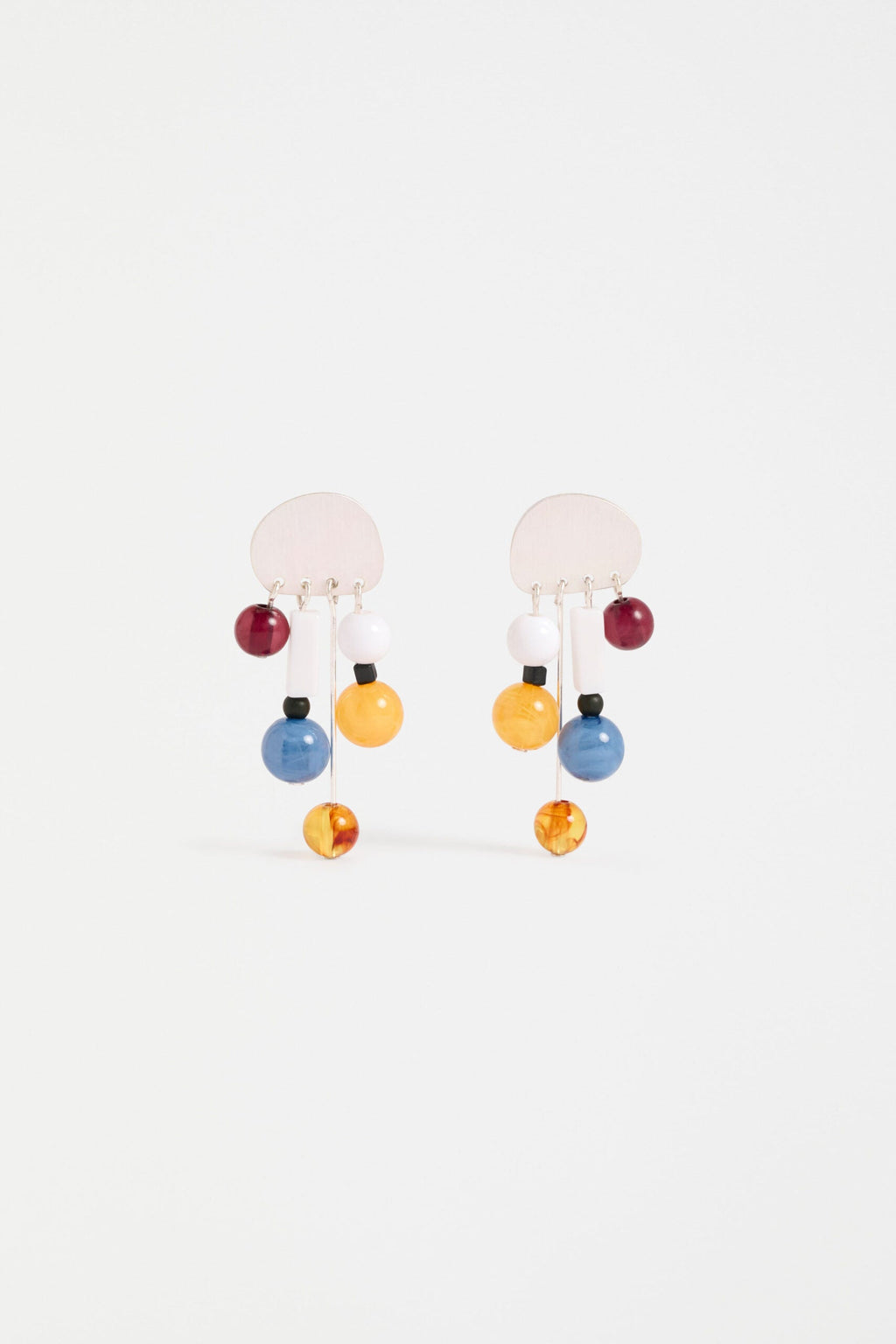 Bodas Drop Earring - Silver