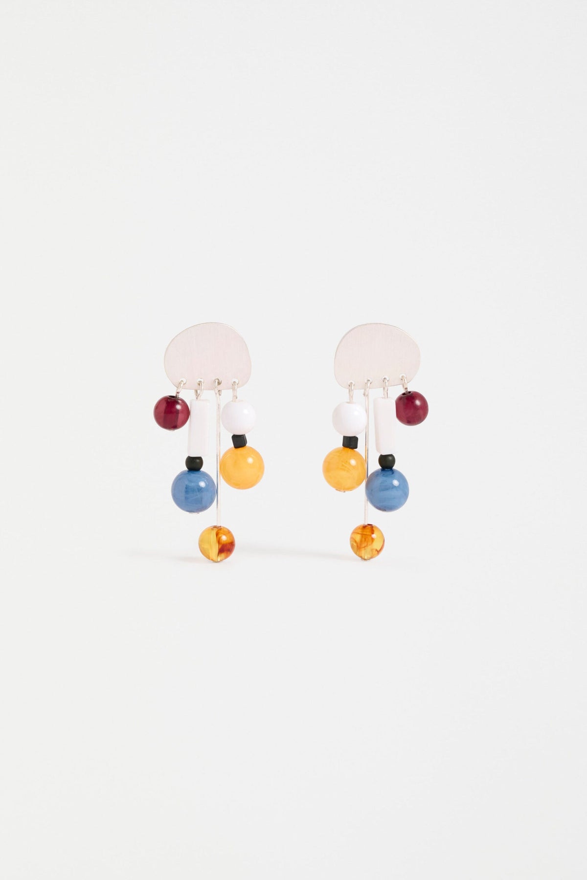 Bodas Drop Earring - Silver