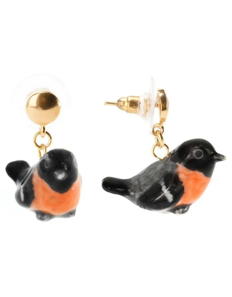 Nach - Earring Porcelain Drop