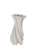 Camila White 3D Ceramic Vase Small