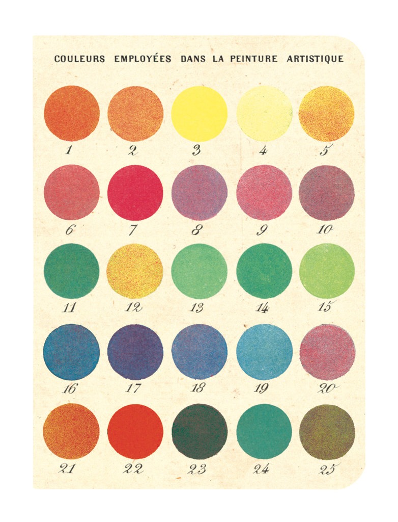 Cavallini & Co - Colour Wheel Set of 3 - Mini Notebooks