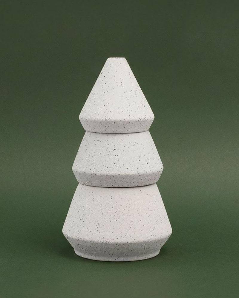 Candle - Paddywax Ceramic tree Stack Candle set