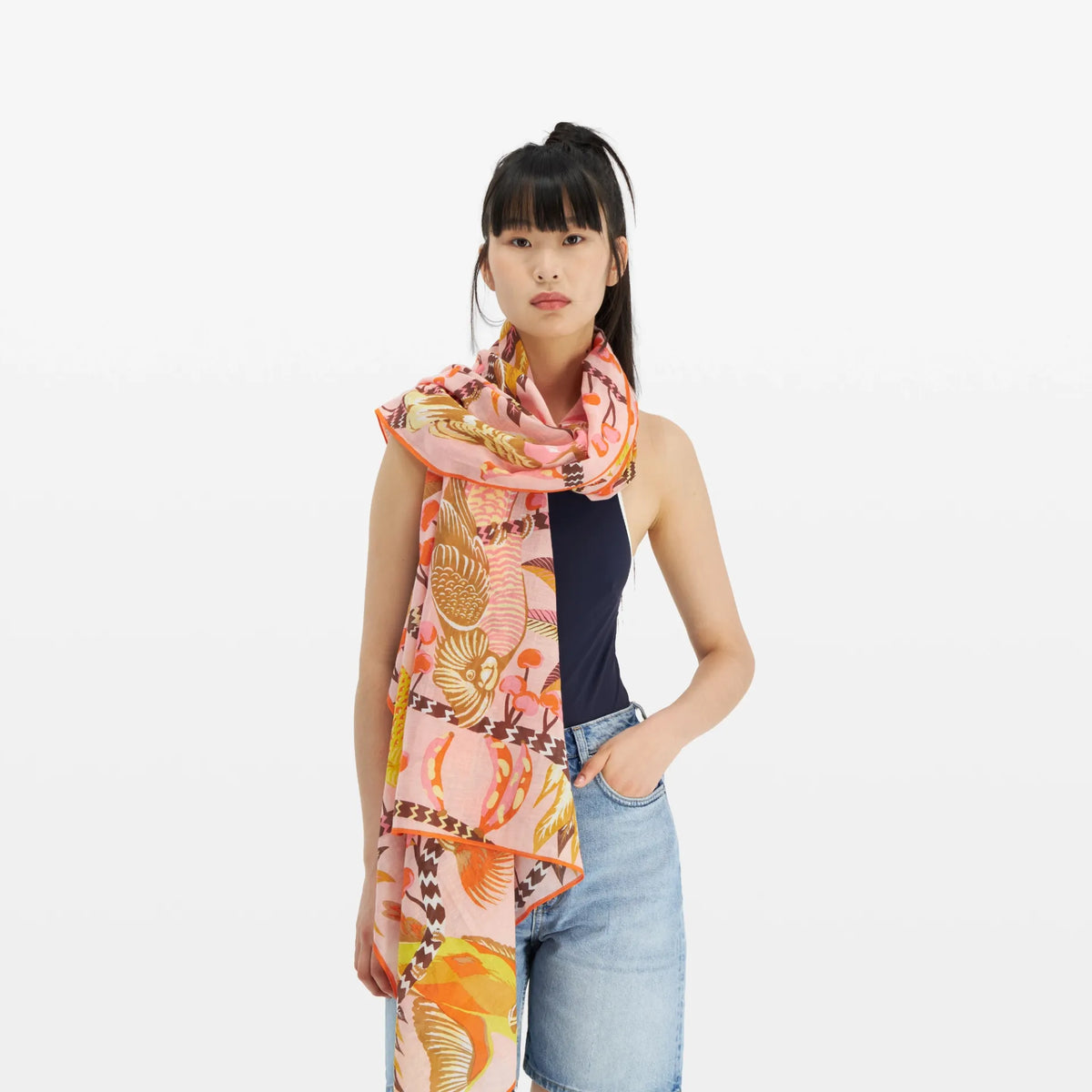 Inoui Scarf Cerise 100cm x 190cm