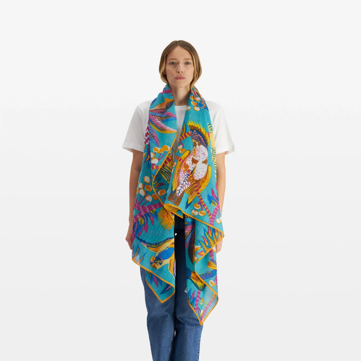 Inoui Scarf Cerise 100cm x 190cm