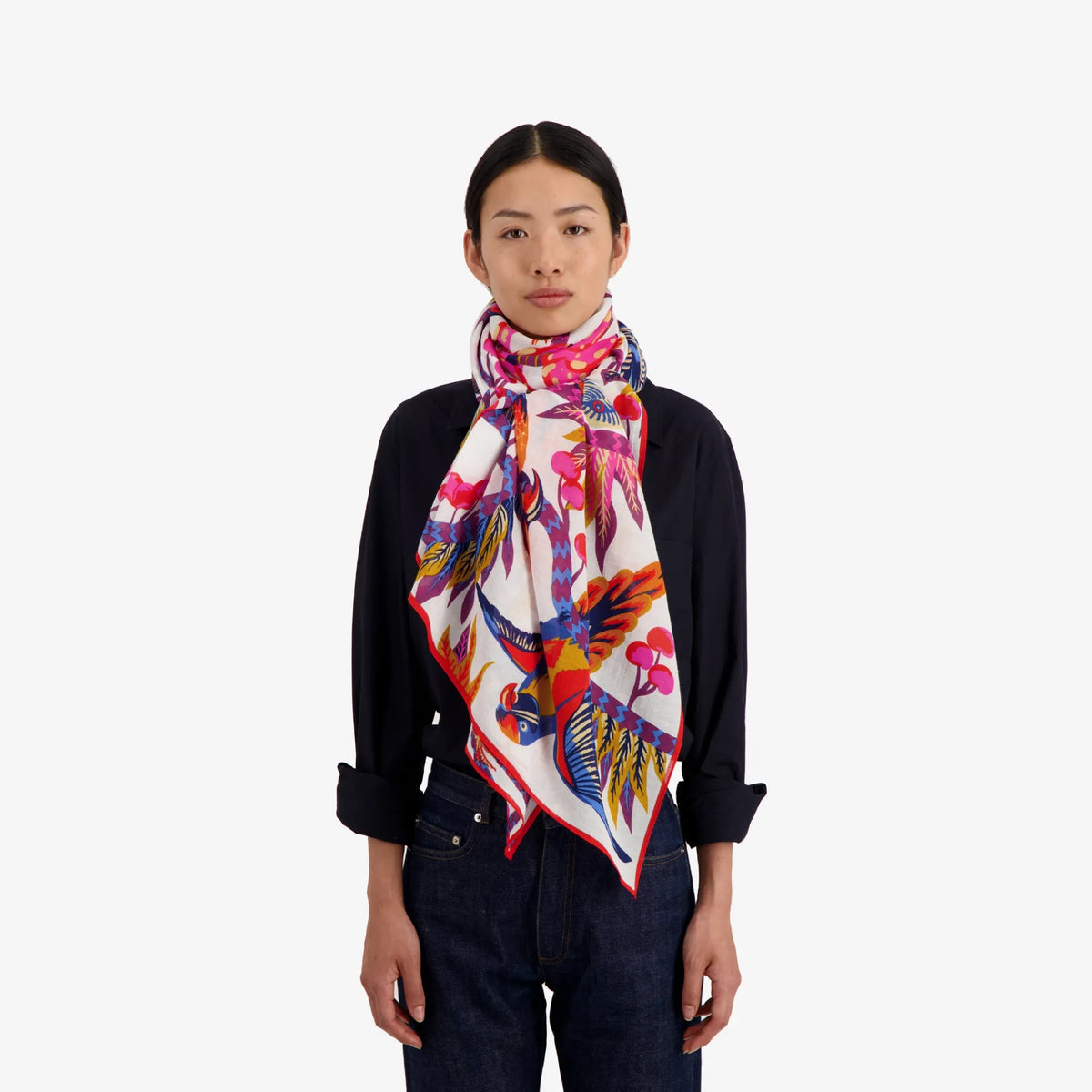 Inoui Scarf Cerise 100cm x 190cm