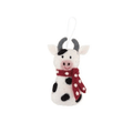 Cow w scarf