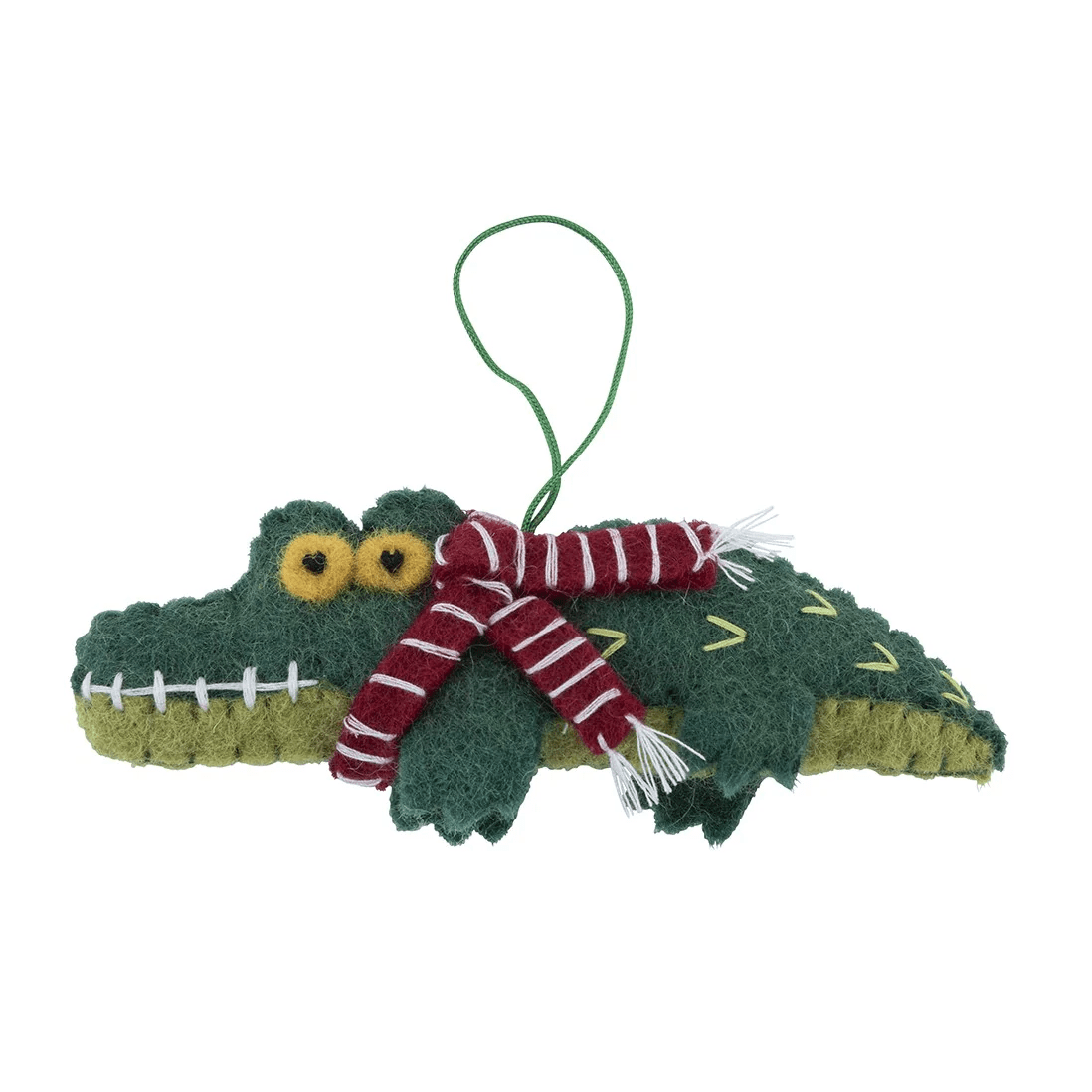 Crocodile w scarf