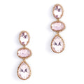 Deepa Gurnani Hadlee Earrings - Baby Pink