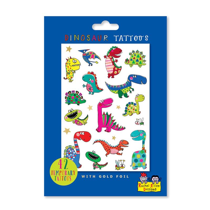 Dinosaur Temporary Tattoos