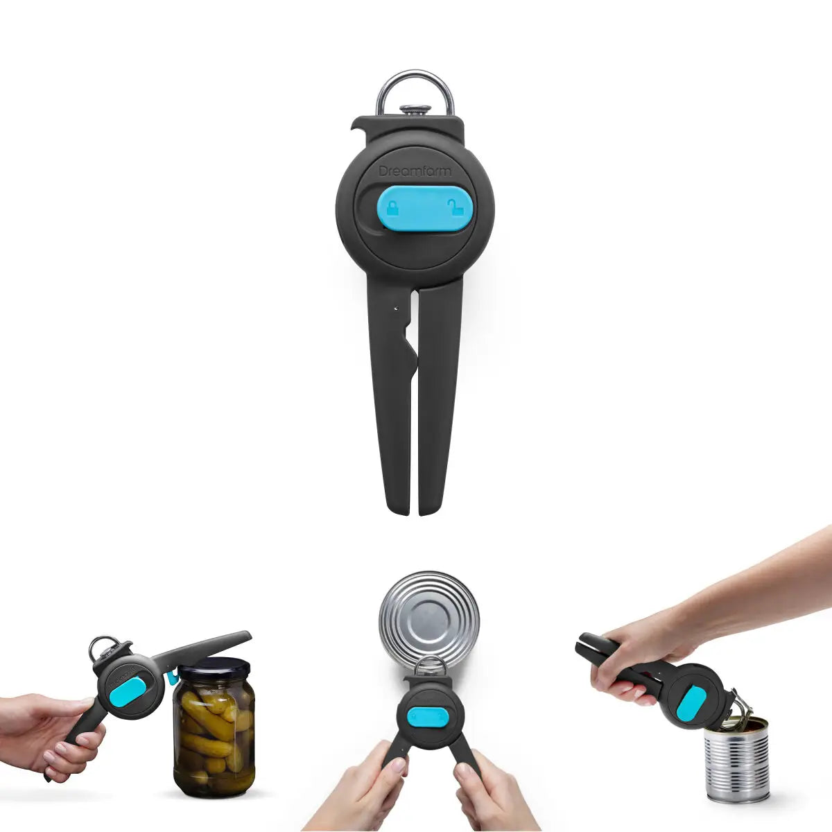 Dreamfarm Dopener Black can opener kitchen tool