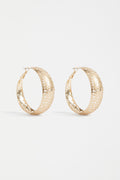 Hulle Large Hoop Earring - Gold