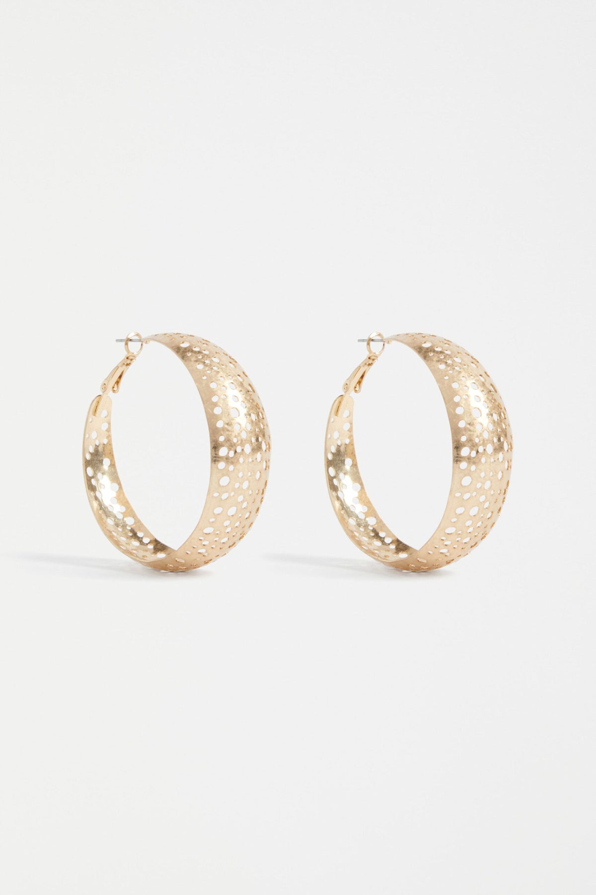 Hulle Large Hoop Earring - Gold