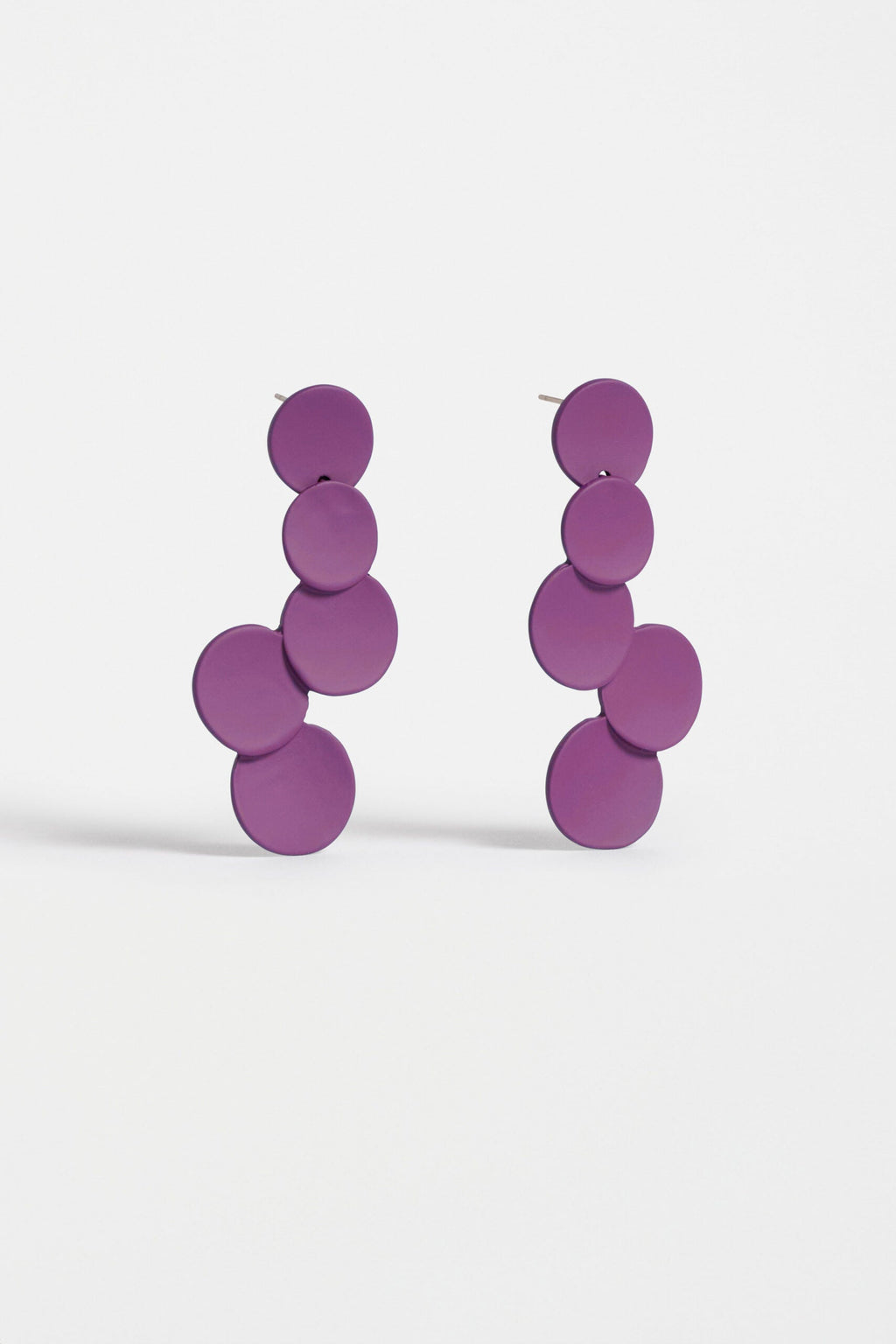 Elk Tallke Drop Earrings Mulberry