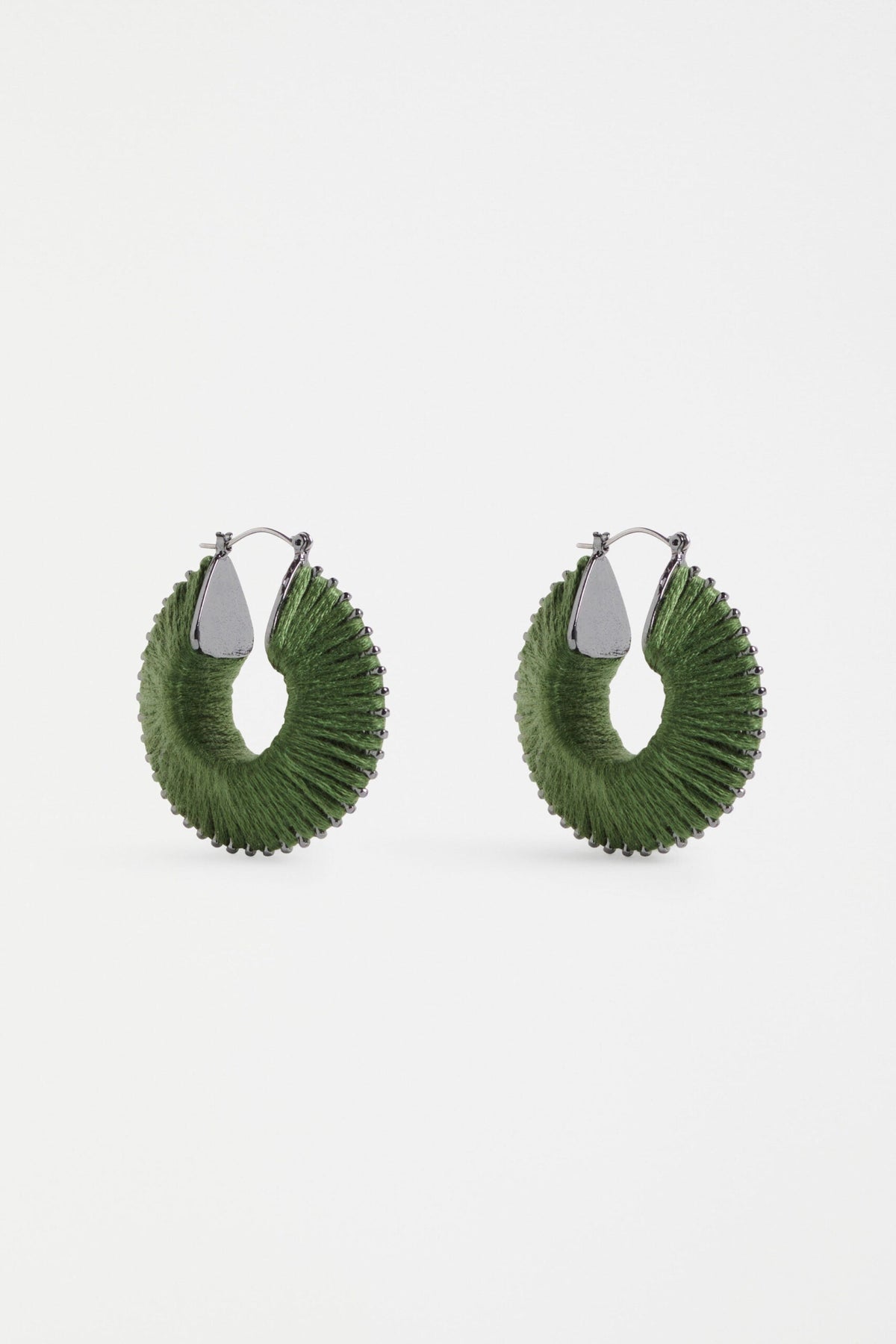 Ledge Hoop Earrings