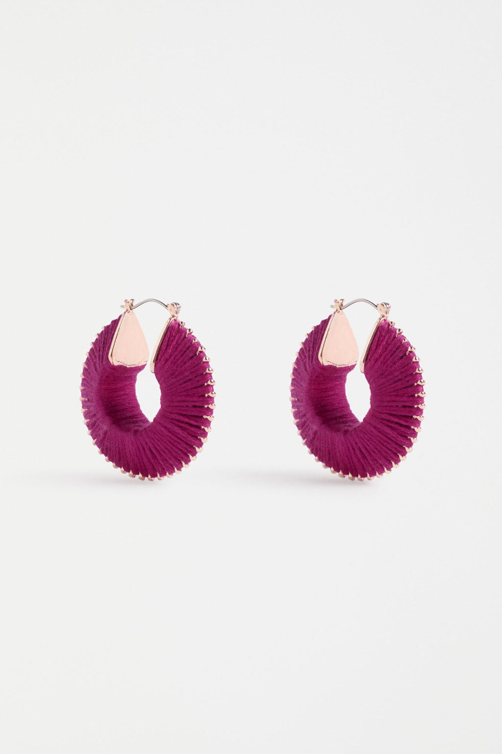 Ledge Hoop Earrings