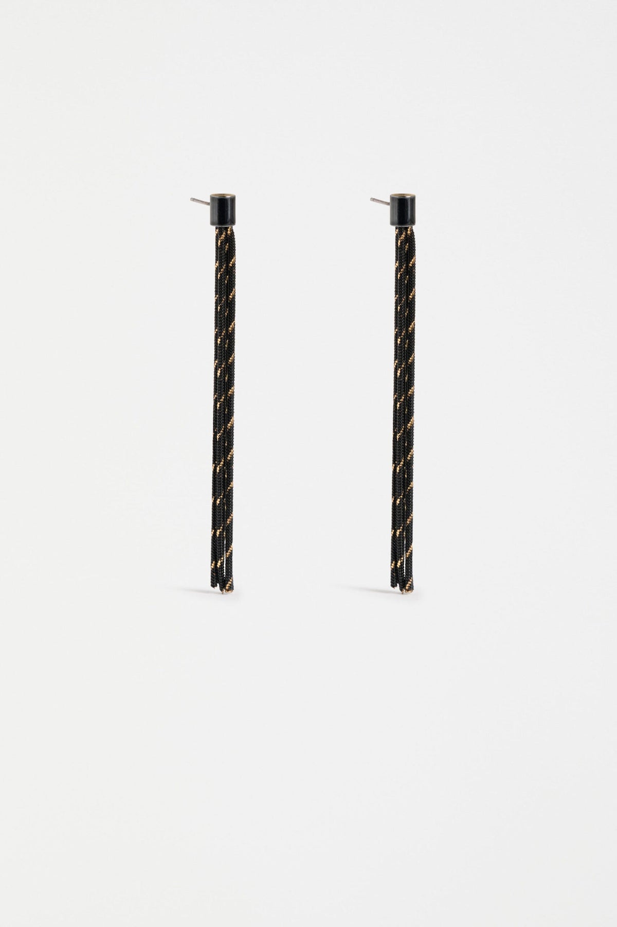 ELK Vodel Drop Earrings fine brass chain tassel earrings