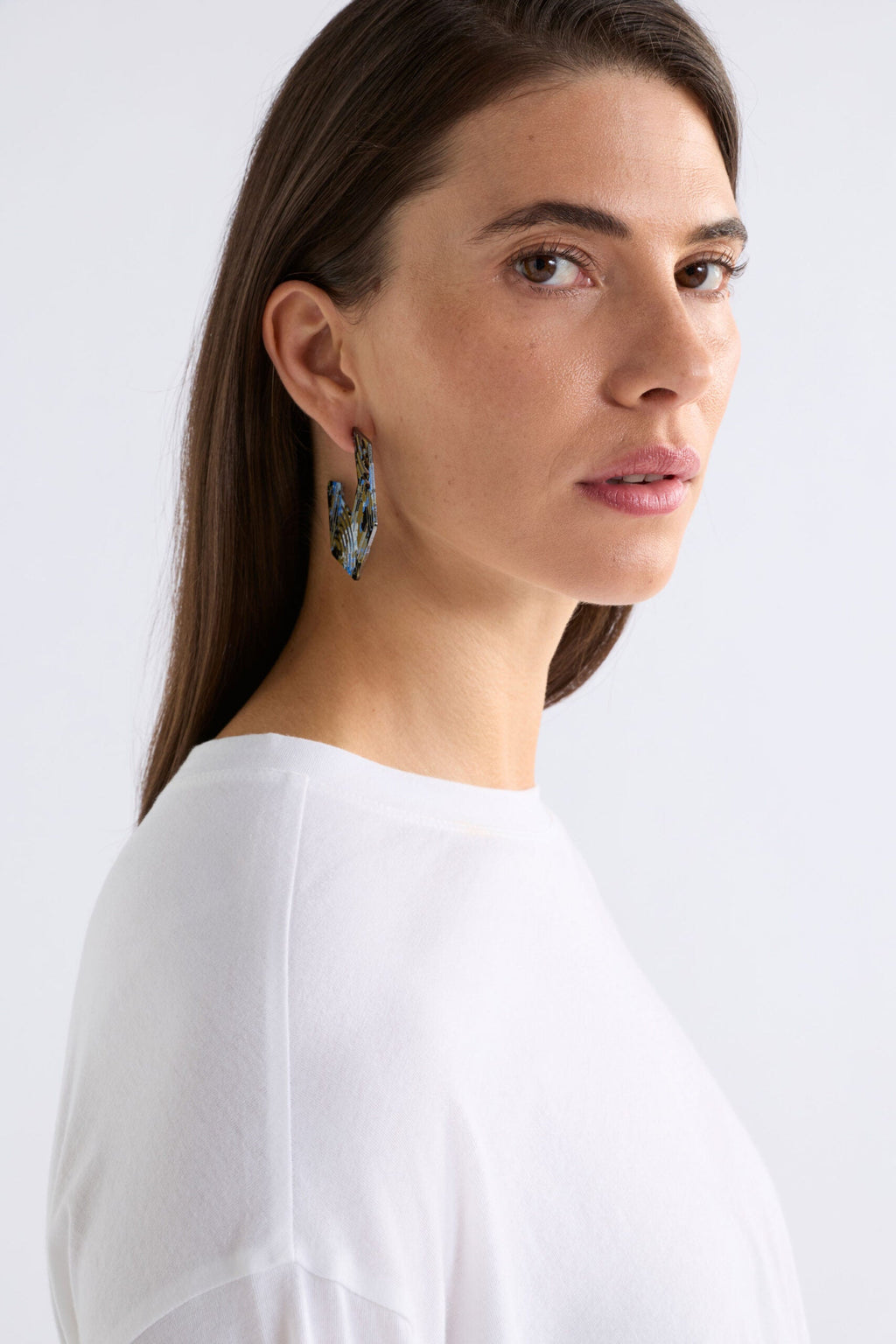 AZENN HOOP EARRING